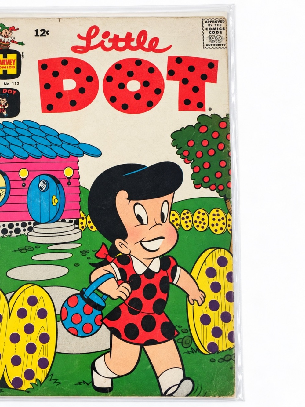 Vintage Little Lotta No. 69 comic book published by Harvey Comics, featuring a f